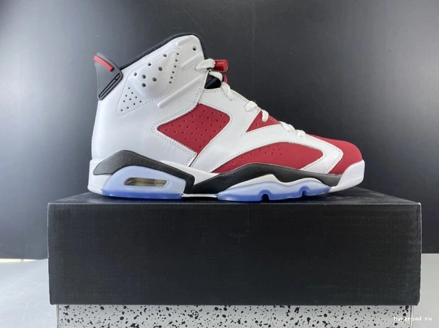 'CARMINE' RETRO 6 AIR JORDAN 2014 384664-160 1102